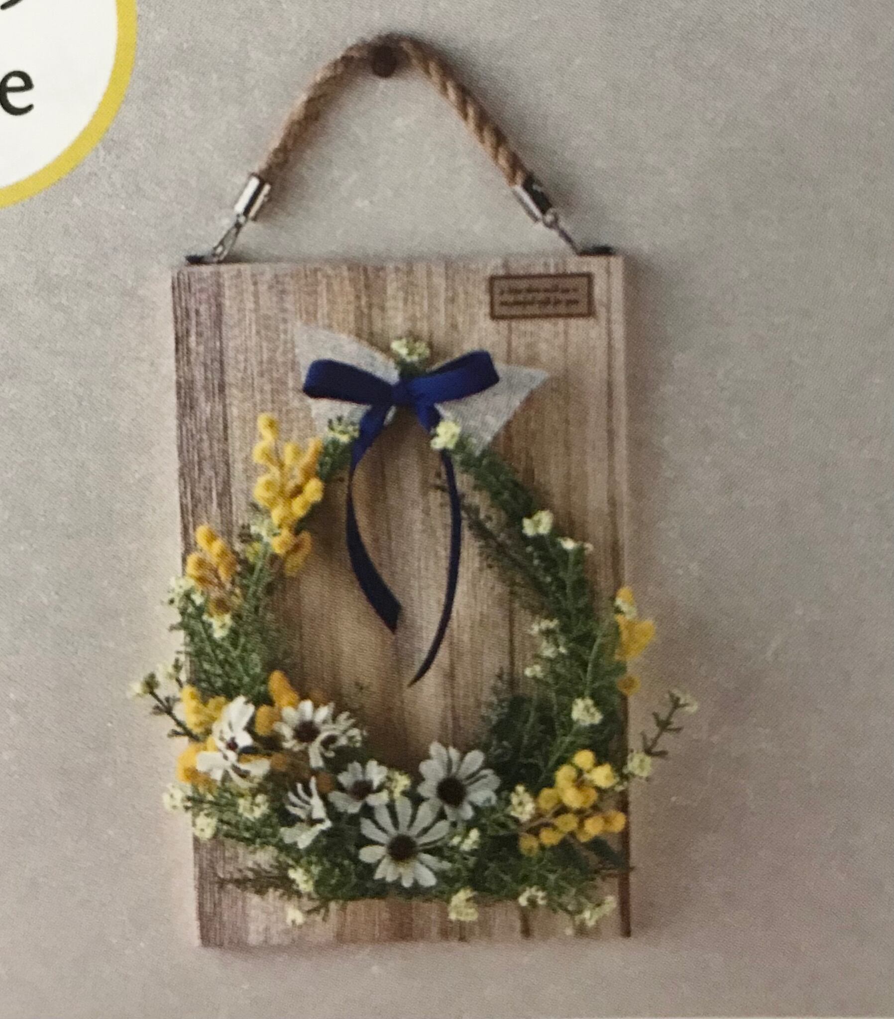 ハンドメイド フラワー アレンジメント《手作りキット》ミモザの