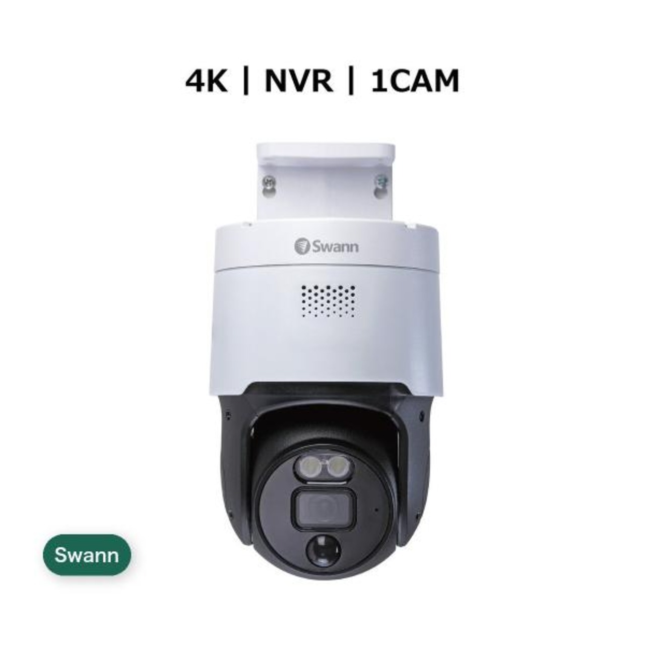 Swann（スワン）NVR 4K パンチルト セキュリティカメラ