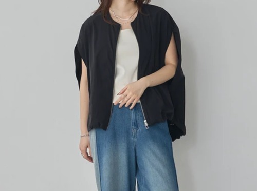 再入荷！WDN5303☆ICE TOUCH スリーブレスブルゾン
