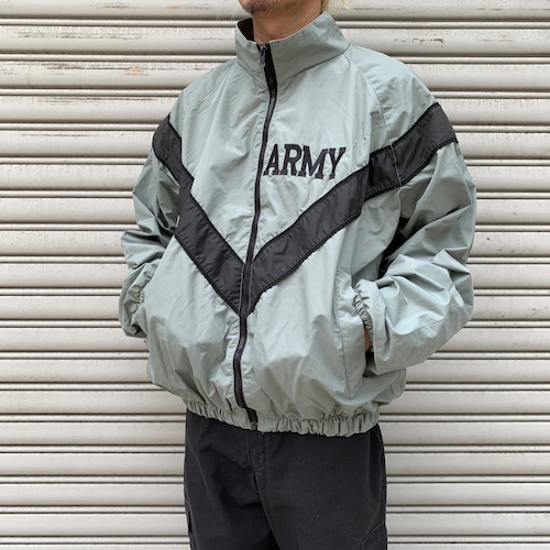 00s USARMY IPFU ミリタリー トレーニングジャケット ナイロン S