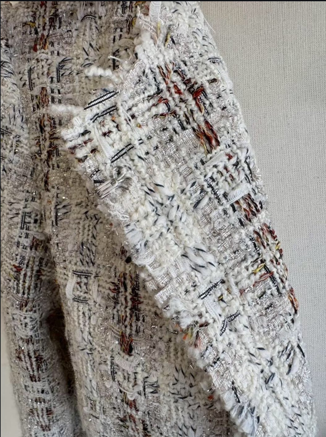 【anana】セットアップ可ラメツイードジャケット a79-032