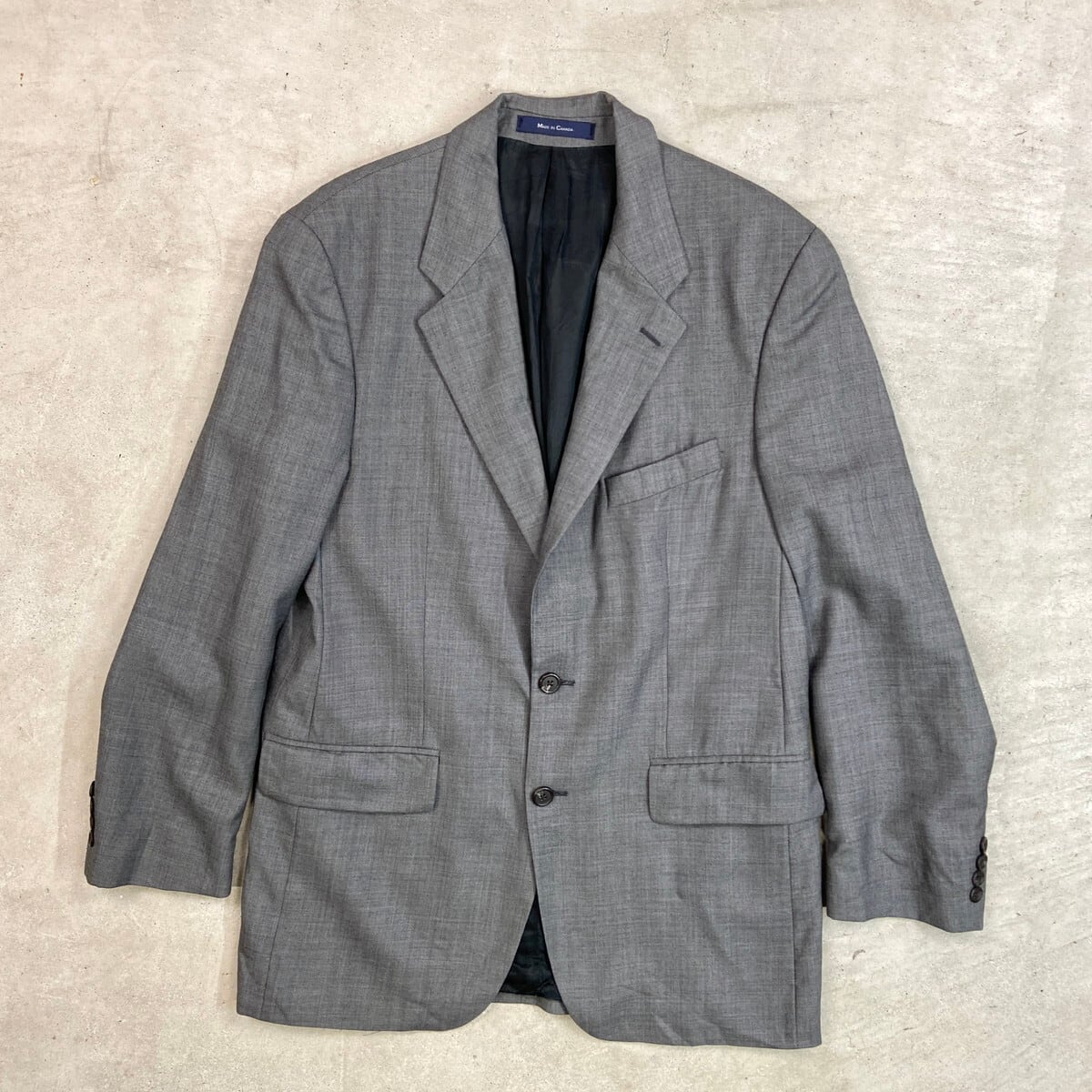 90年代 カナダ製 Ralph Lauren ラルフローレン ウールテーラード