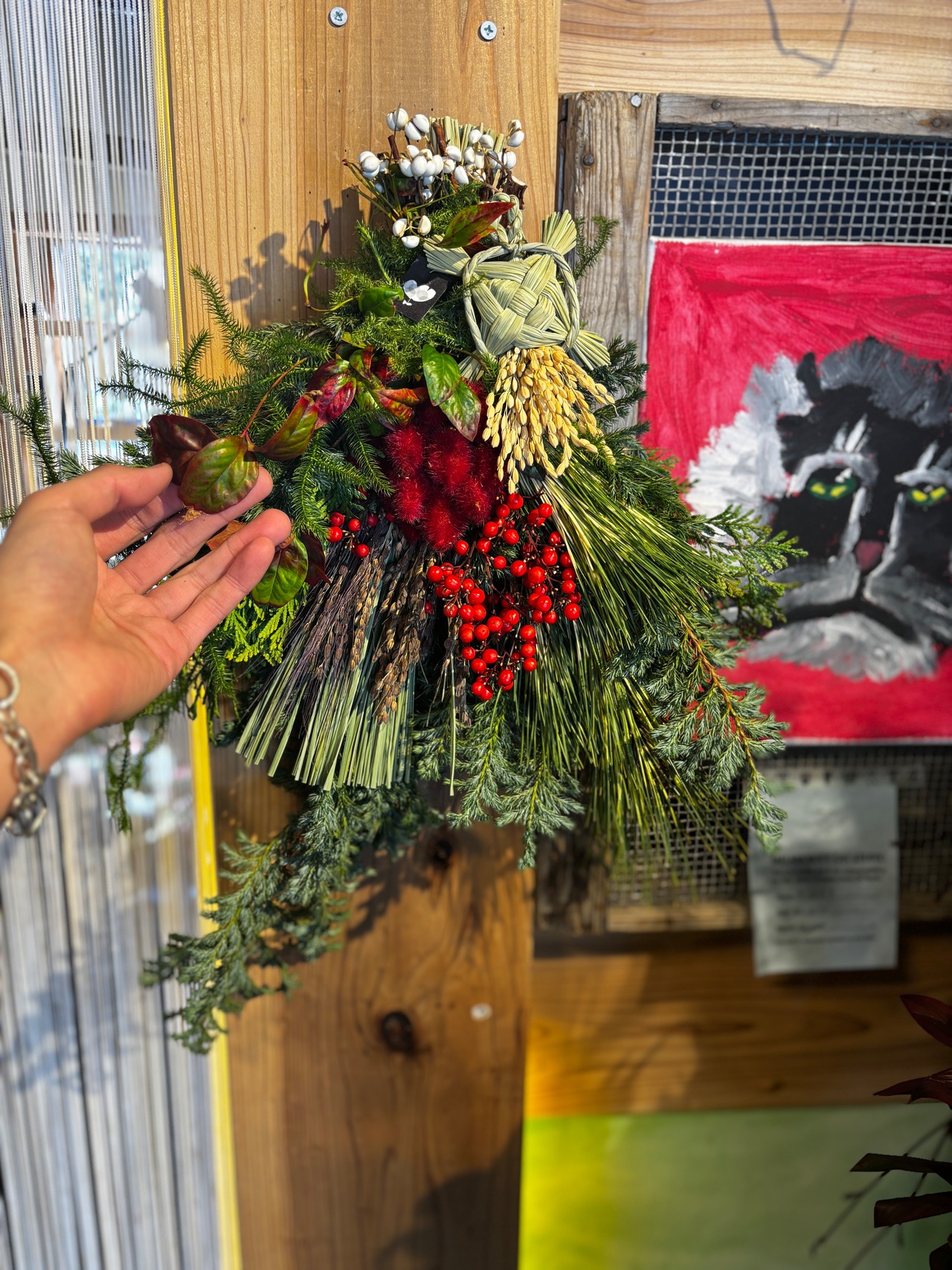 【来店専用商品】縁起しゃいこう新潟県産コシヒカリ装備の藁亀様〆飾り2026