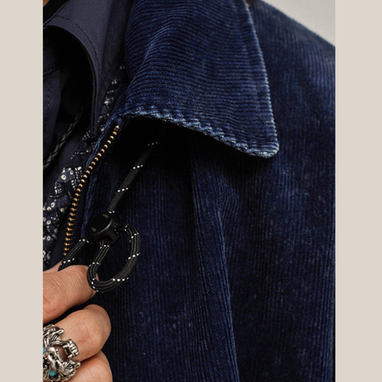 ミッドレトロ・コーデュロイパイロットブルゾン K5601 - 12