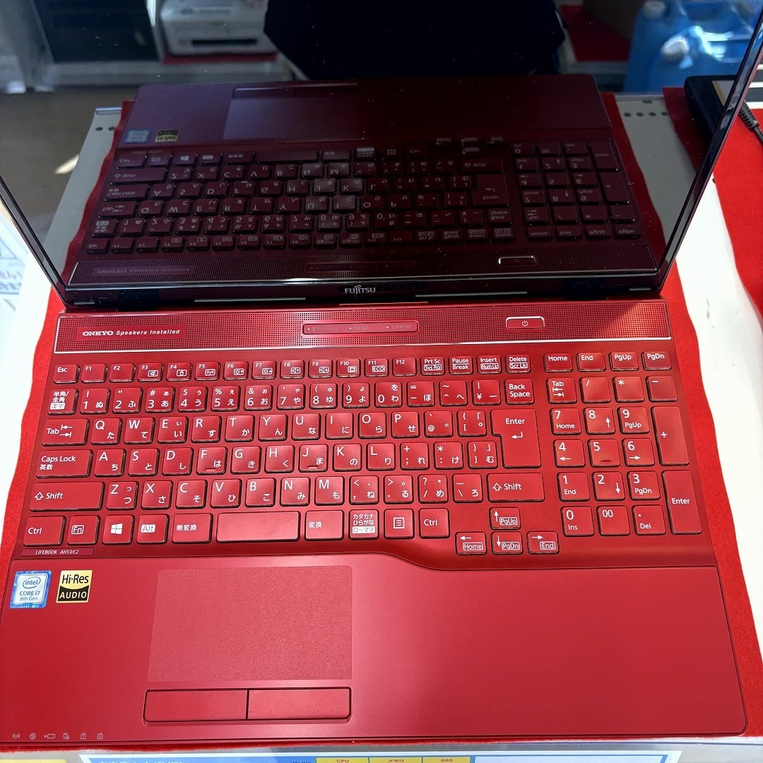 Fujitsu レッド Windows 11 AH53/C i3 Windows11】FUJITSU Lifebook AH53/C2 | 吉城コンピュータ ネットショップ