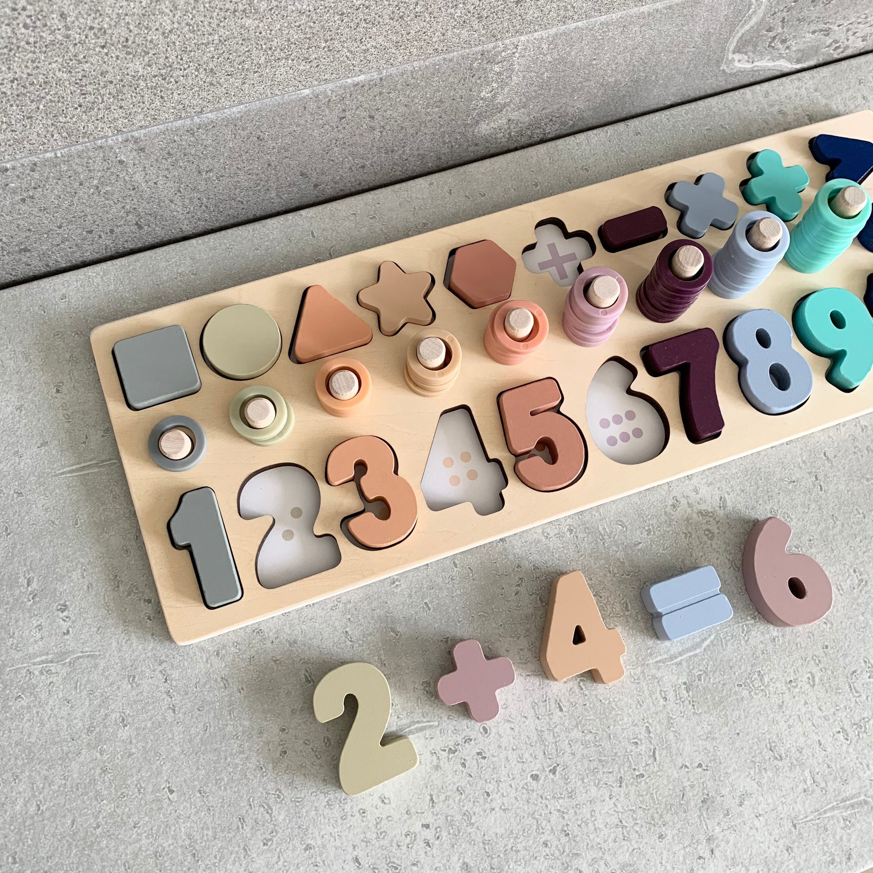 知育玩具6点セット　くもん　積み木　パズル　ウッディなど 知育玩具6点セット くもん 積み木 パズル ウッディなど くもん出版