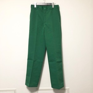 heavy twill center tuck pantsーGR