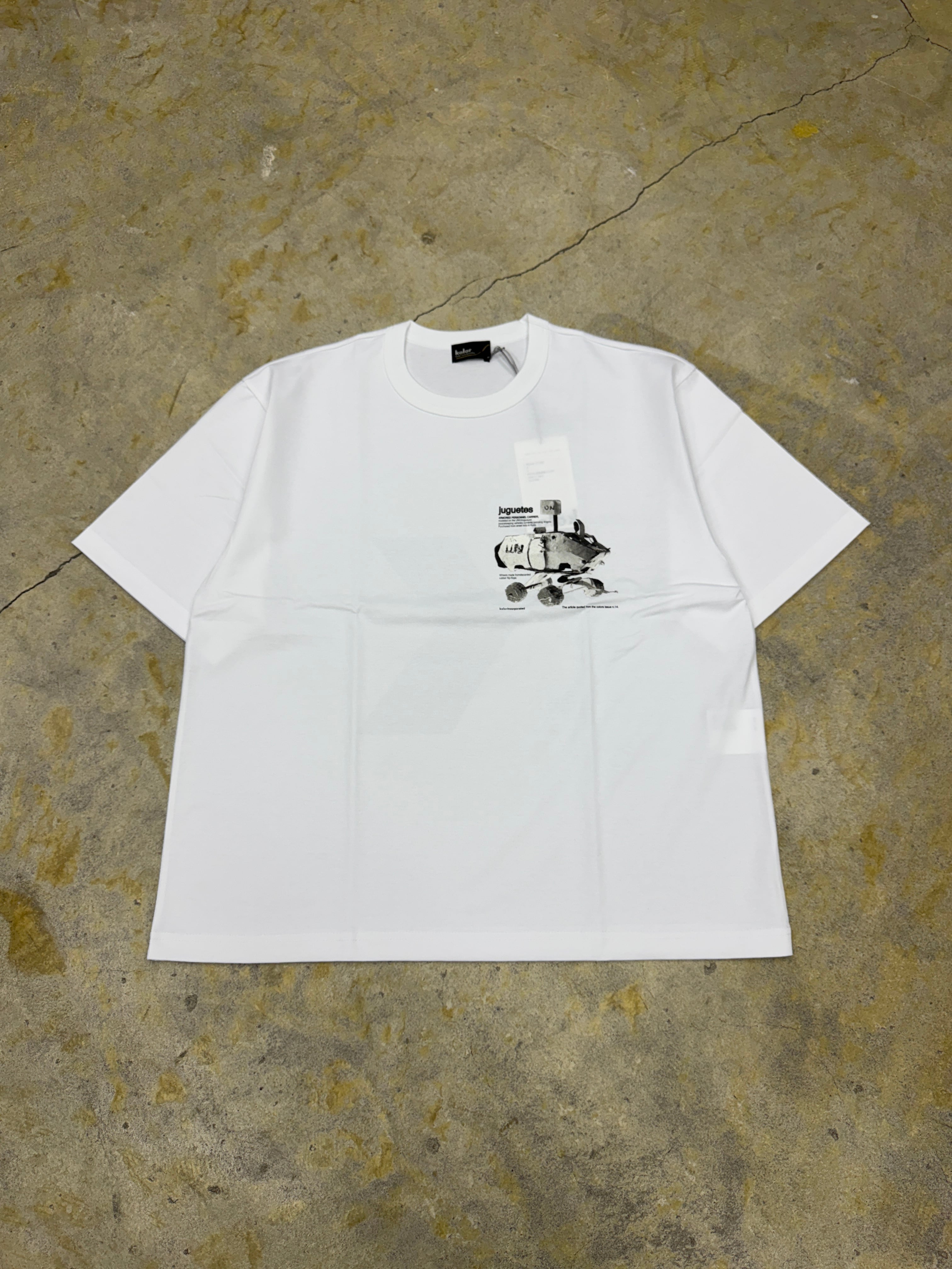 kolor | 25SCM-T11208 | WHITE | HOWDAY