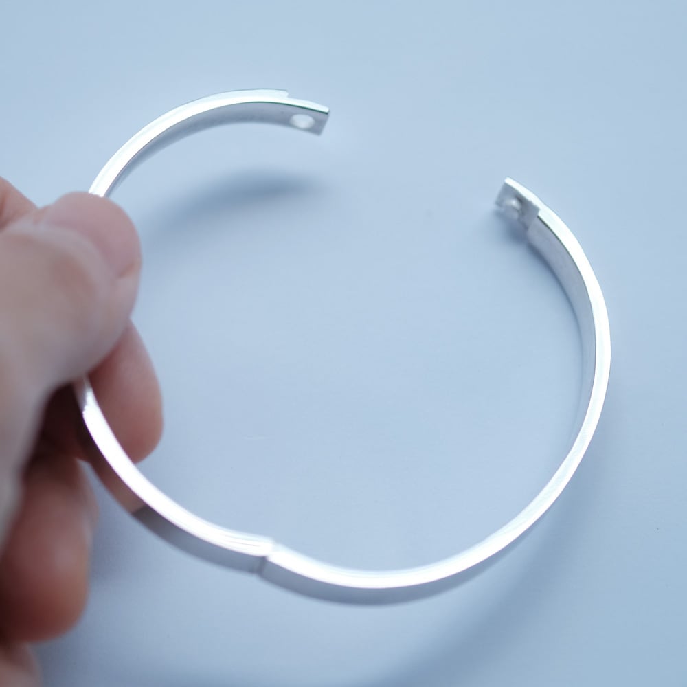 幅6mm ボールド バングル シルバー925 | クラウドジュエリー(Cloud