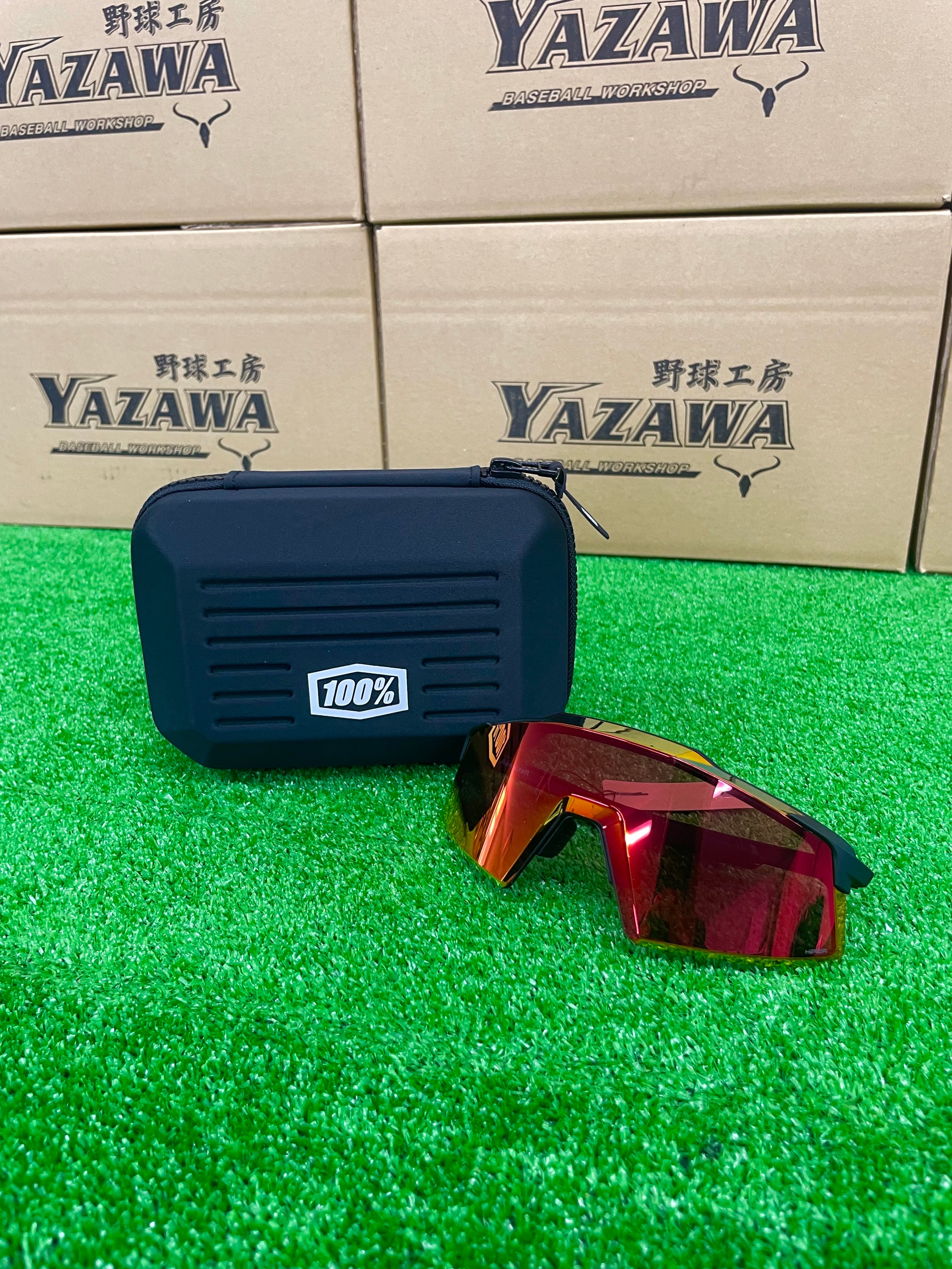 100% SPEEDCRAFT グロスコバルトブルー サングラス