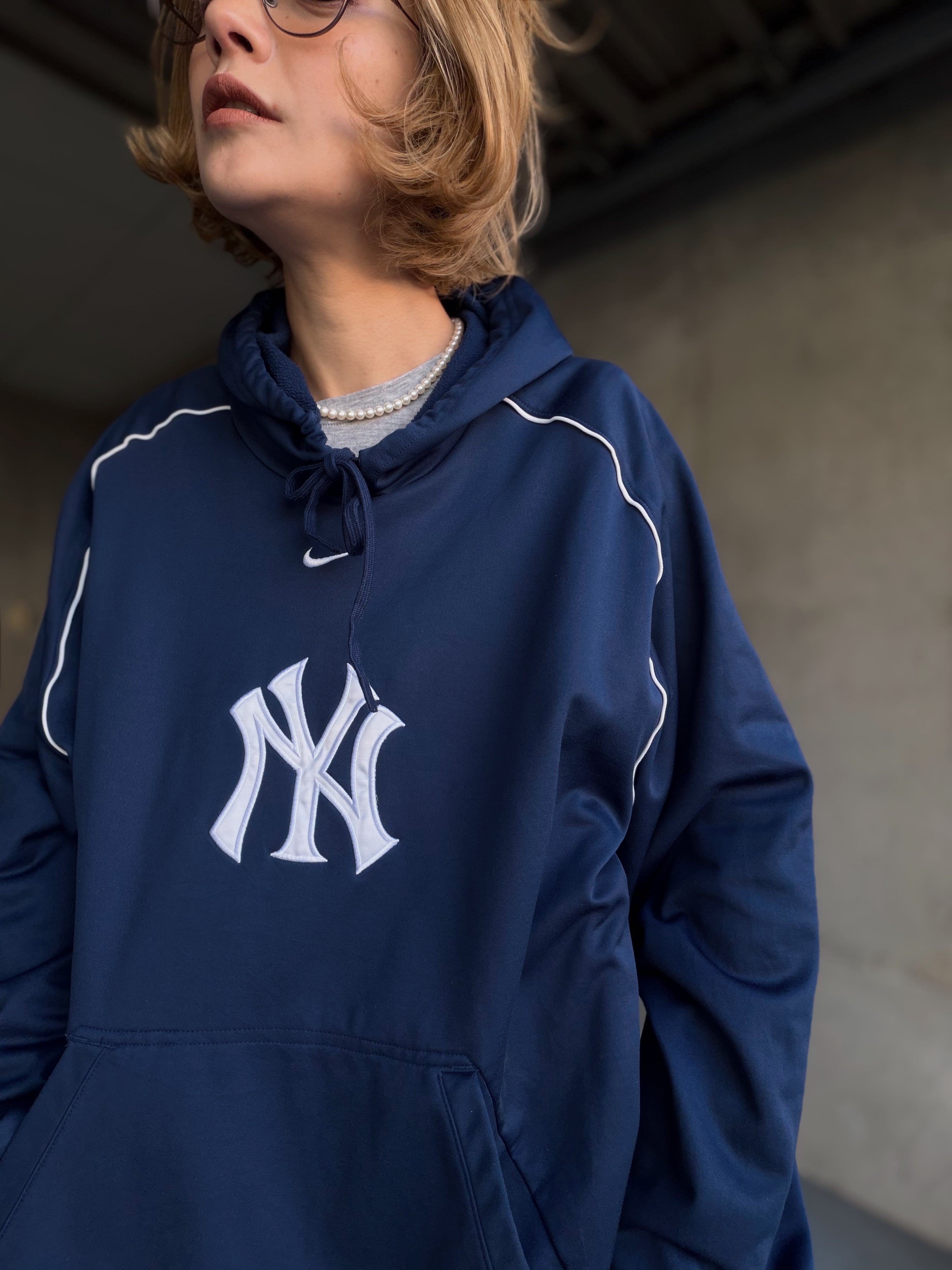 (CS2200) 00’s NIKE × NY Yankees hoodie