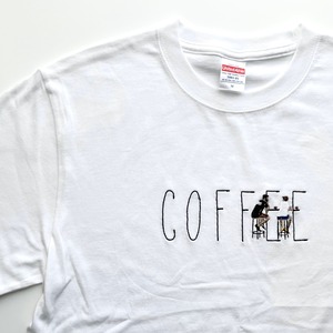 ◆N様オーダー品◆刺繍Tシャツ【coffee-6】T-244