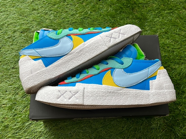 NIKE × sacai × KAWS BLAZER LOW NEPTUNE BLUE DM7901-400 24cm 69902