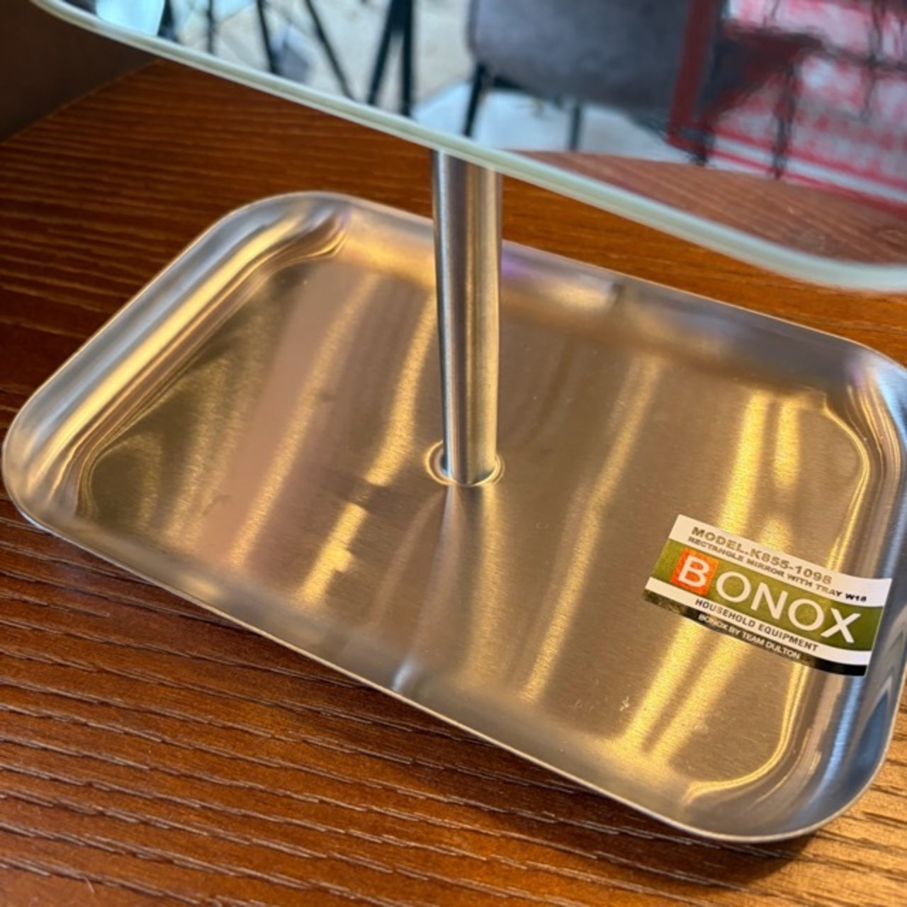 DULTON RECTANGLE MIRROR WITH TRAY W18　レクタングル ミラー ウィズ トレイ　ミラー　トレイ　アクセサリー置き　mirror　tray　