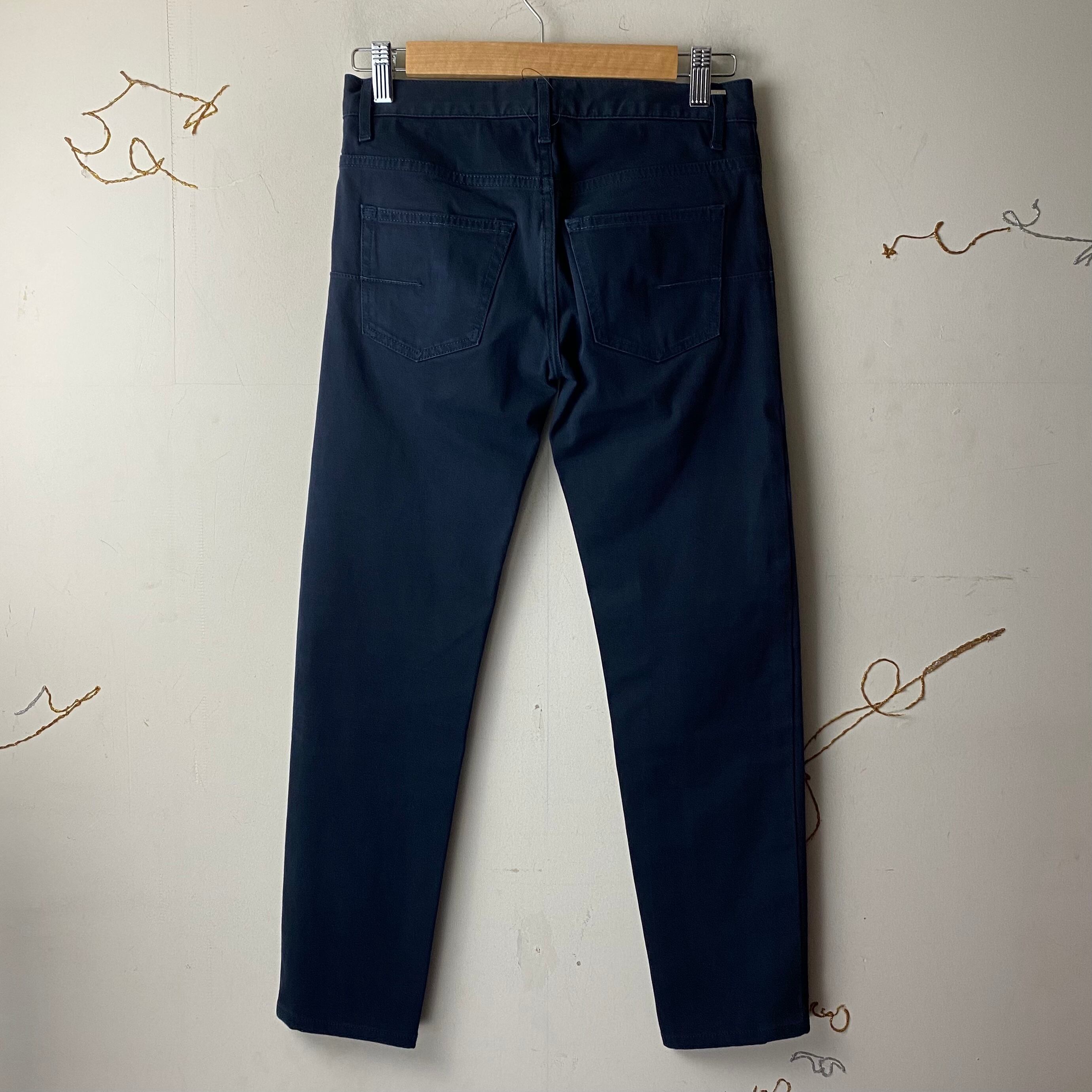 08SS DIOR HOMME navy color skinny pants | NOIR ONLINE