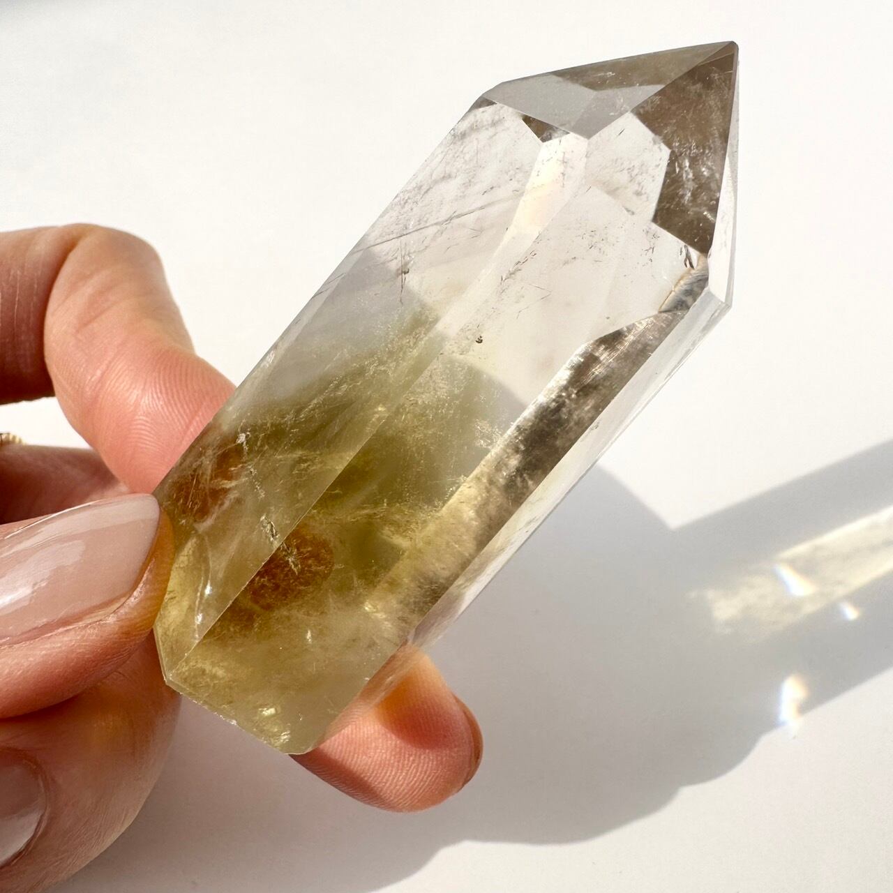 【心】coscos イエロークォーツポイント