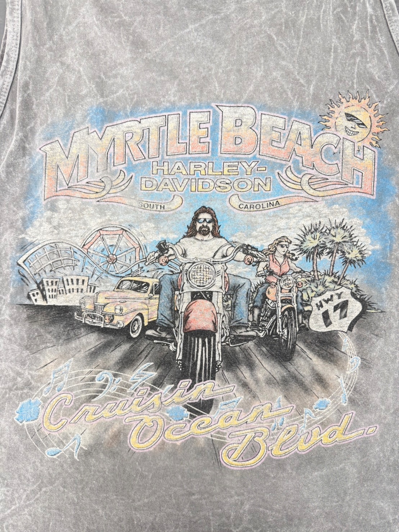 90s HARLEY-DAVIDSON / Tank top Single stitch・画像6