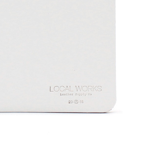 LOCAL WORKS　栃木レザー マウスパッド　005CR　マウスパッド　革小物　ギフト　LocalWorks　経年変化　クリックポスト発送