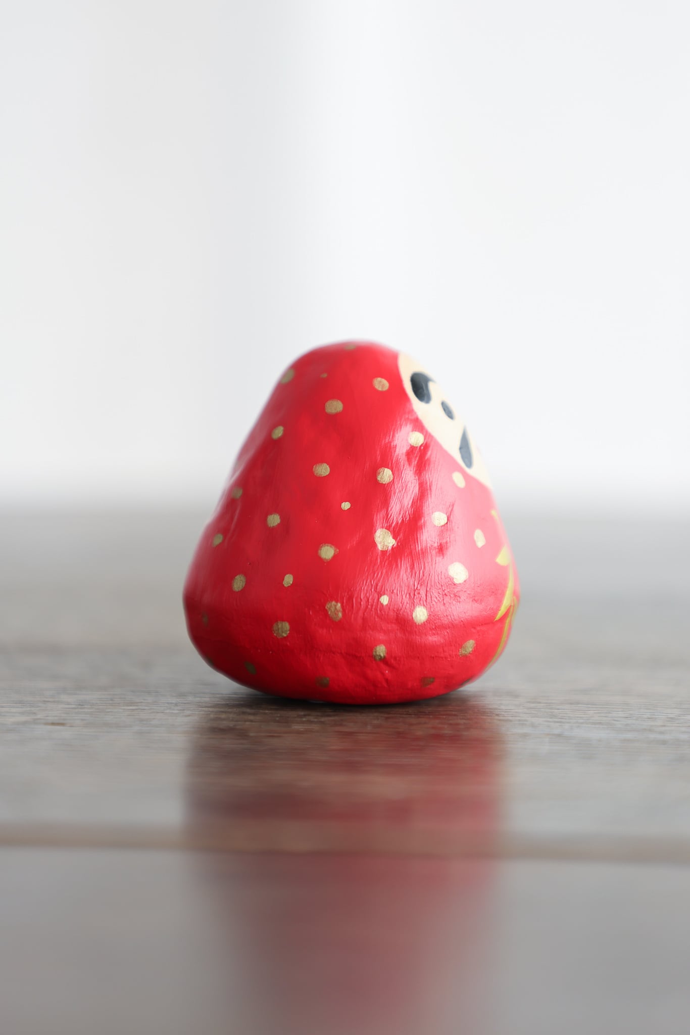 いちごだるま（赤 | 郷土玩具あかり舎