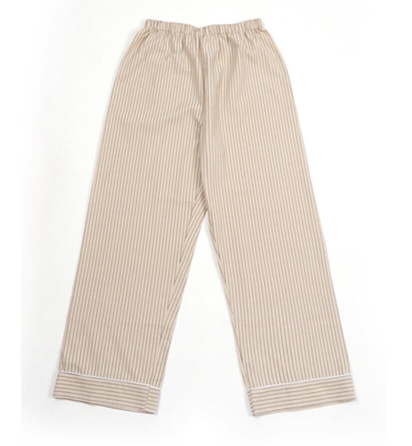 予約【noonoosoom】Stripe Pajamas Pants《Beige》