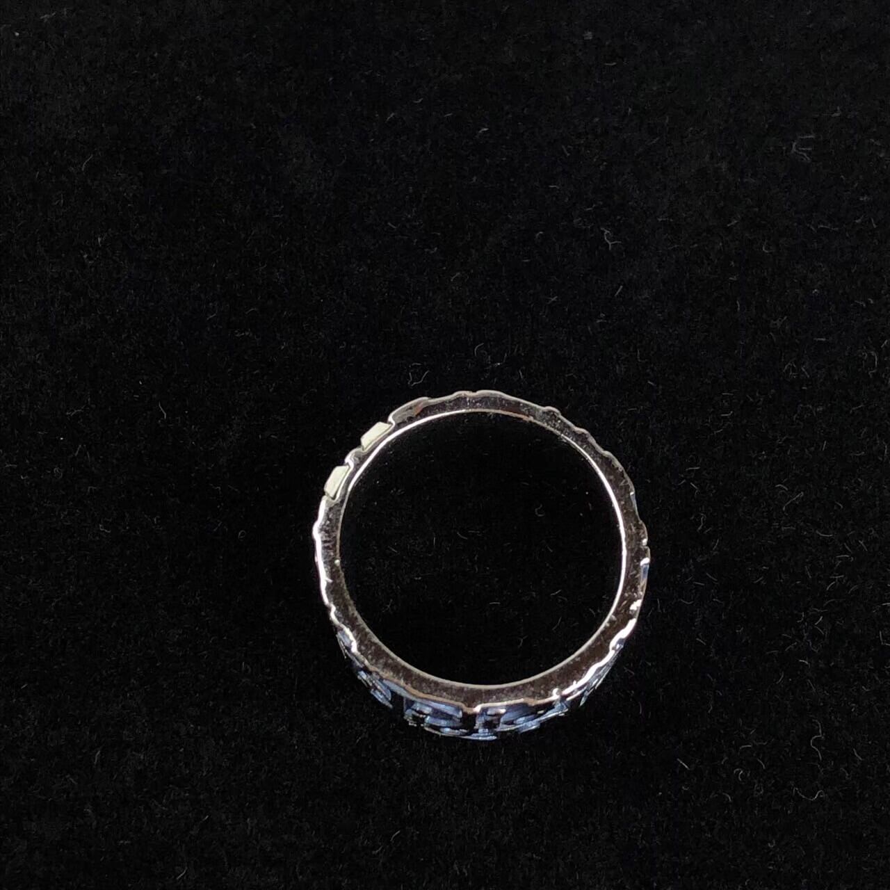 中古】クリスチャンディオール DIOR トロッター リング 指輪 ブルー