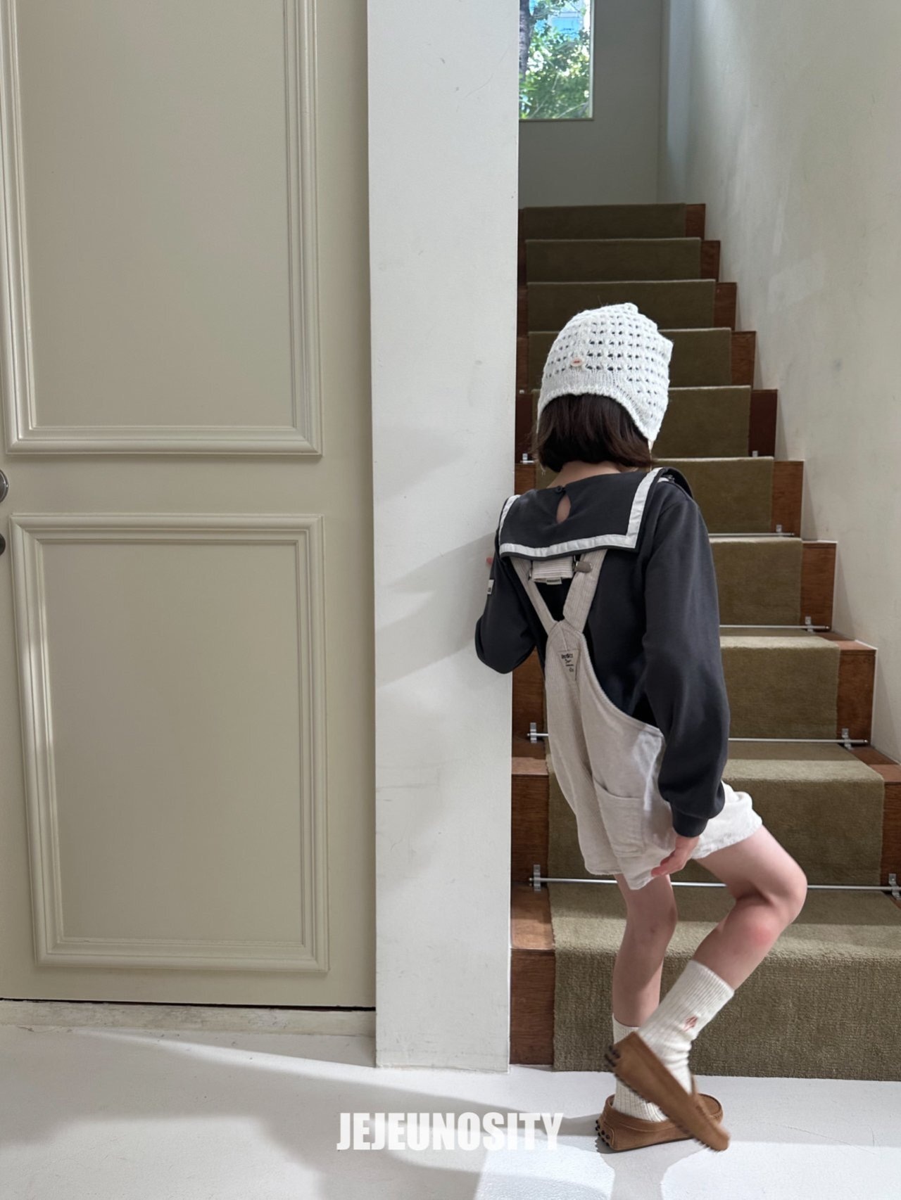 【jejeunosity】スクールカットソー チャコール 80〜110cm 240904 - 9