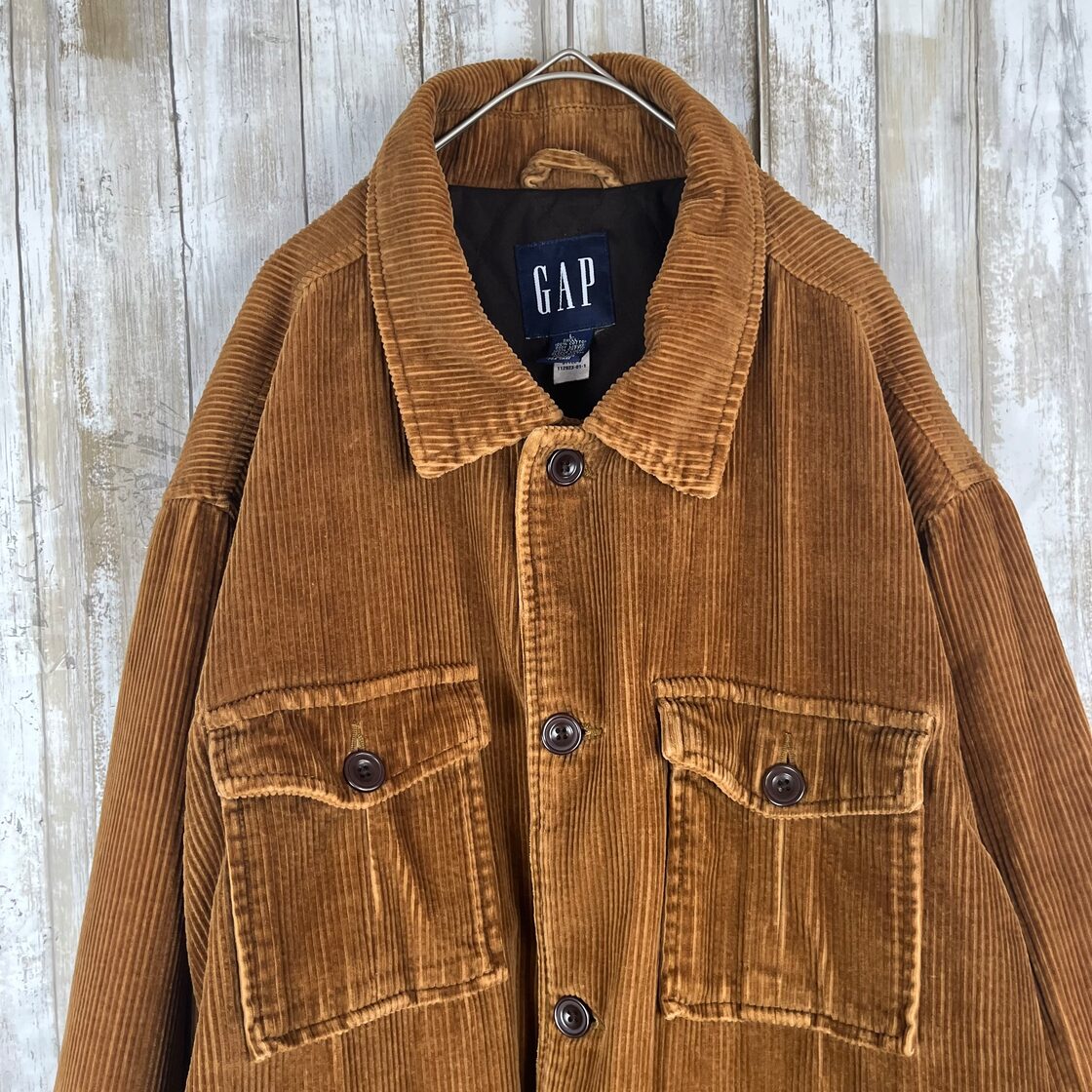希少OldGAPオールドギャップ コーデュロイジャケット カバーオール中綿 