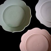 MUMCA 丸谷牧子 作 RENKA 蓮花 リム皿【浅】 Renka Rim Plate/ 2104400000382