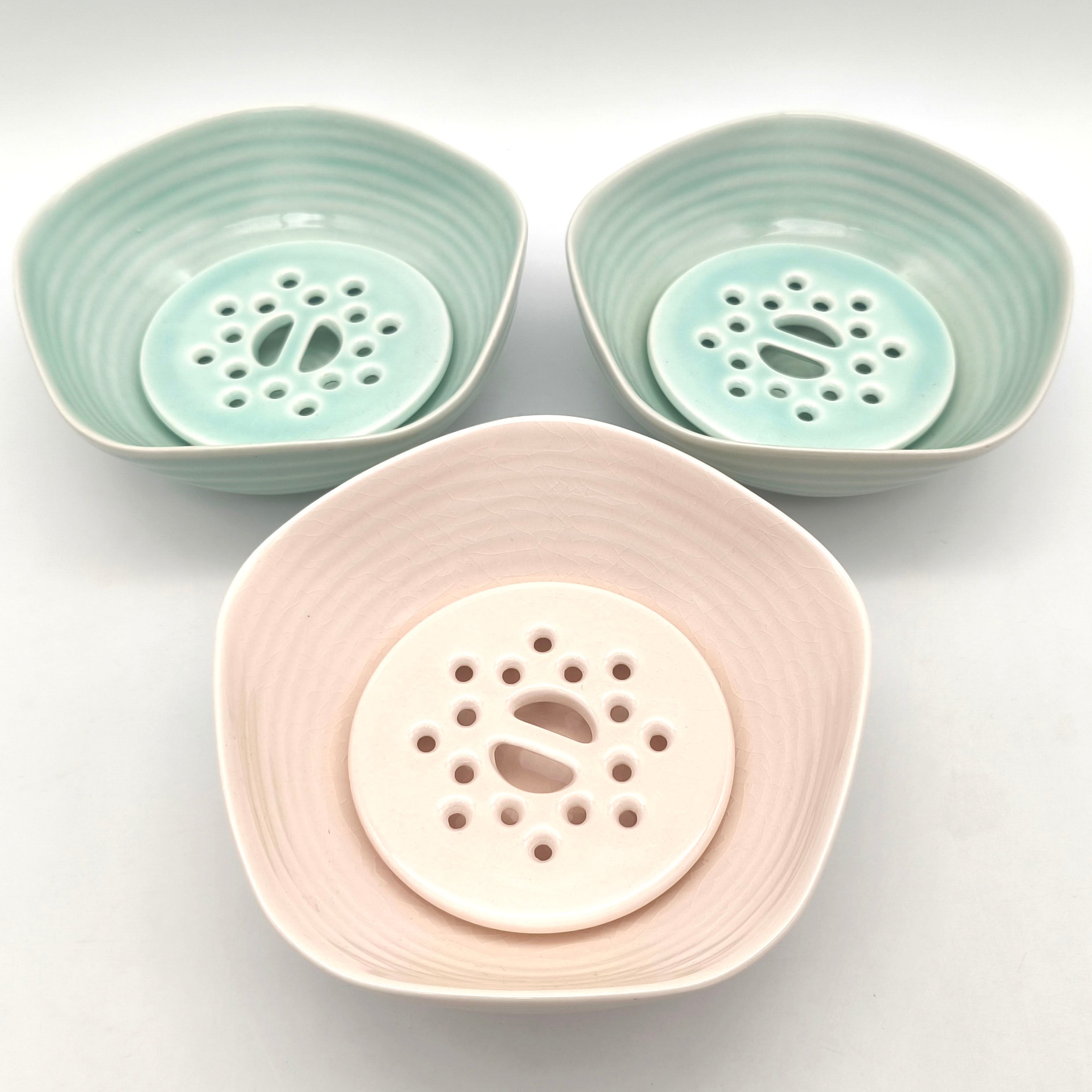 有田焼・山徳・大絵皿・染付・山水図・No.200214-07・梱包サイズ100