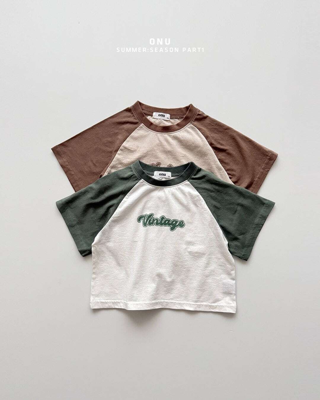 【予約】onu Vintage short sleeve T