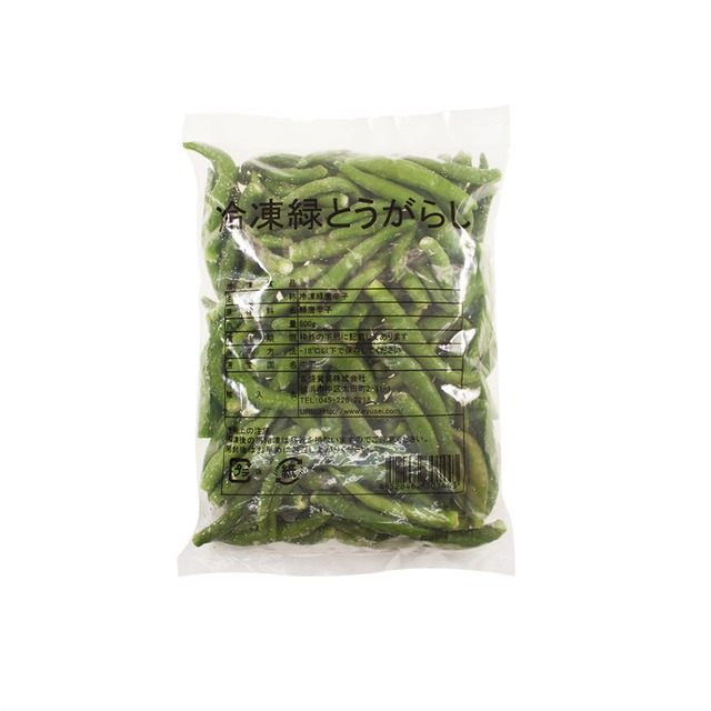 綠辣椒 冷凍緑唐辛子 友誼商店 福岡店
