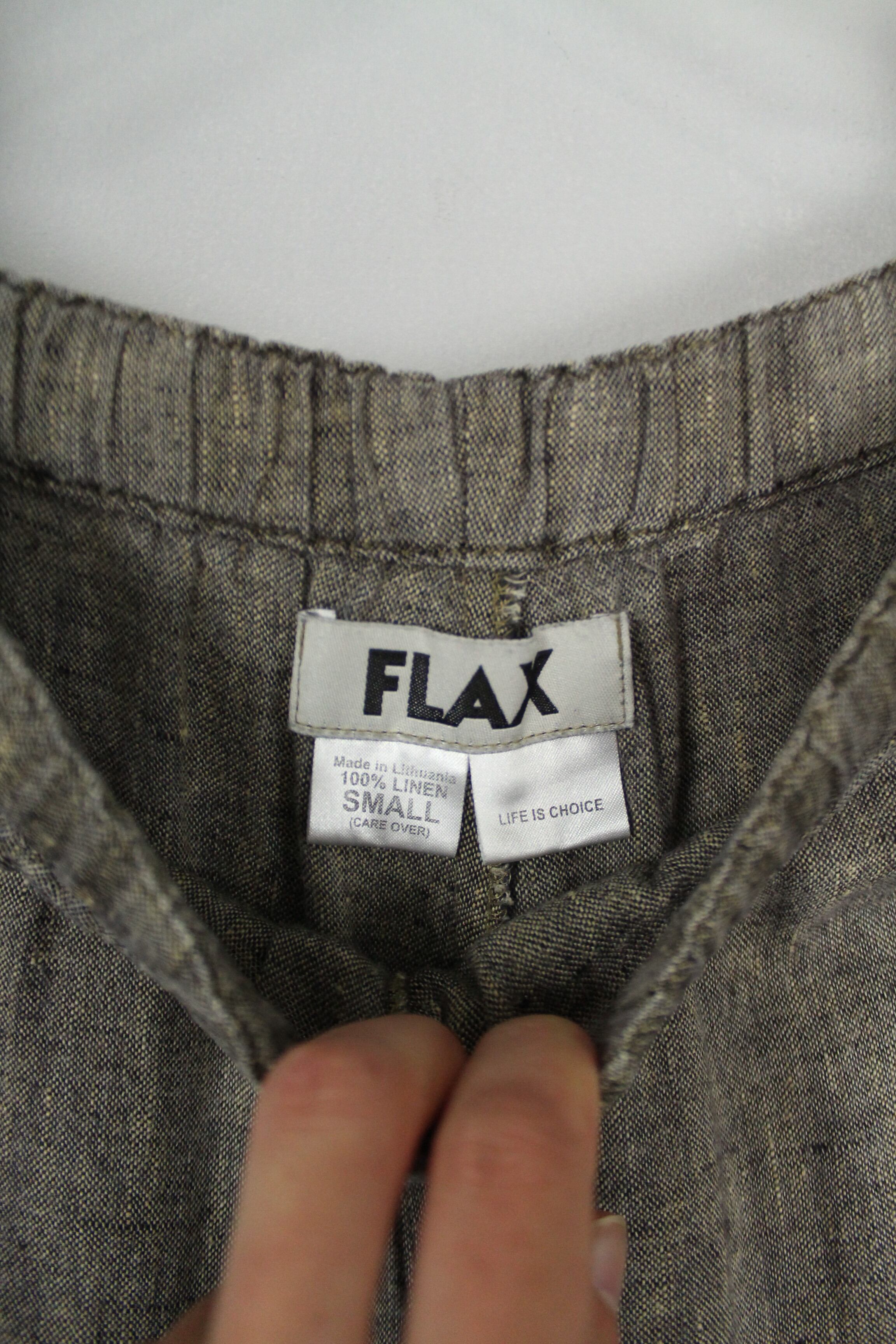 FLAX リネン ワイドイージーパンツ 【OT-2613】 | cv