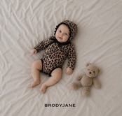 韓国子供服 / 26Autumn / 〖取寄〗Brodyjane / キャメルレオベビースーツ / ベビー服 / 赤ちゃん服 / ロンパース *S/M*