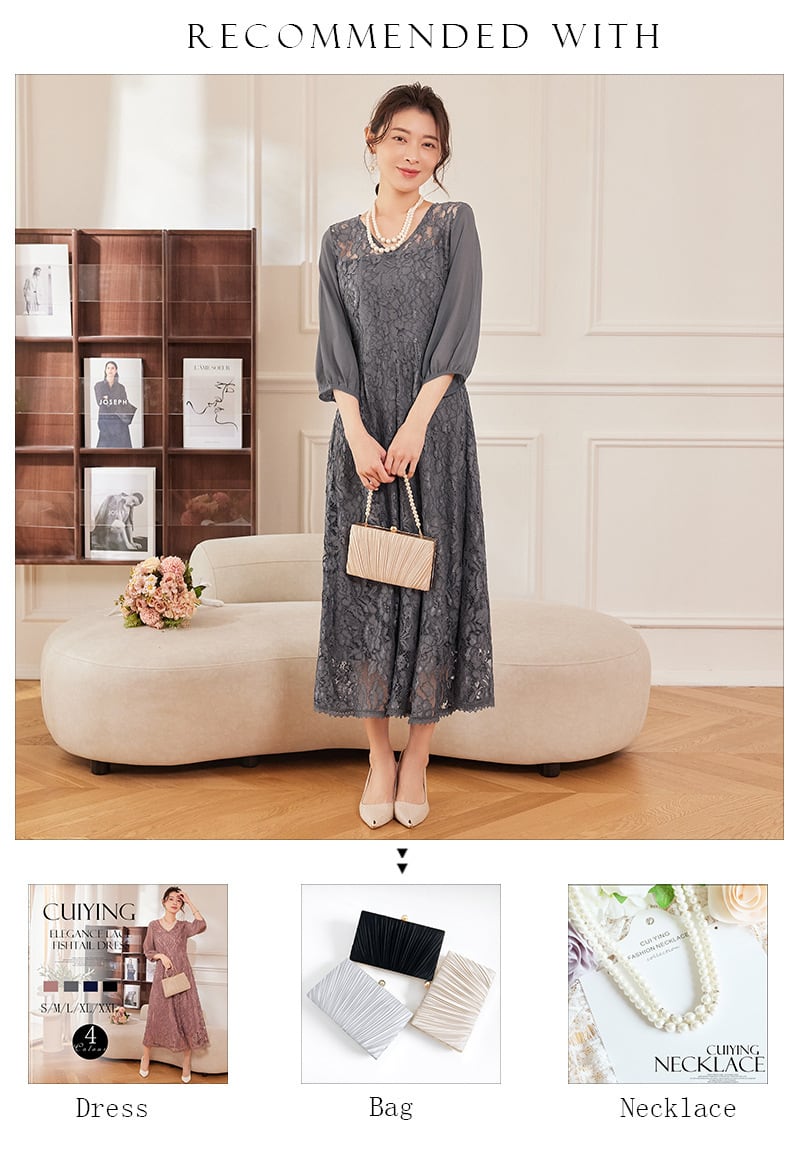 送料無料 パーティードレス ロングドレス 結婚式 ワンピース
