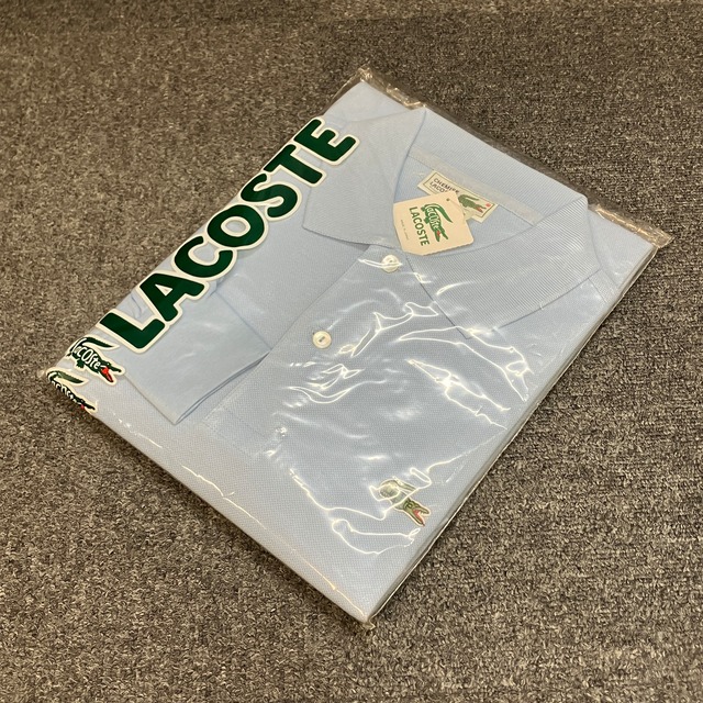"未使用品" LACOSTE LONG SLEEVE 鹿子 POLO SHIRT《3》