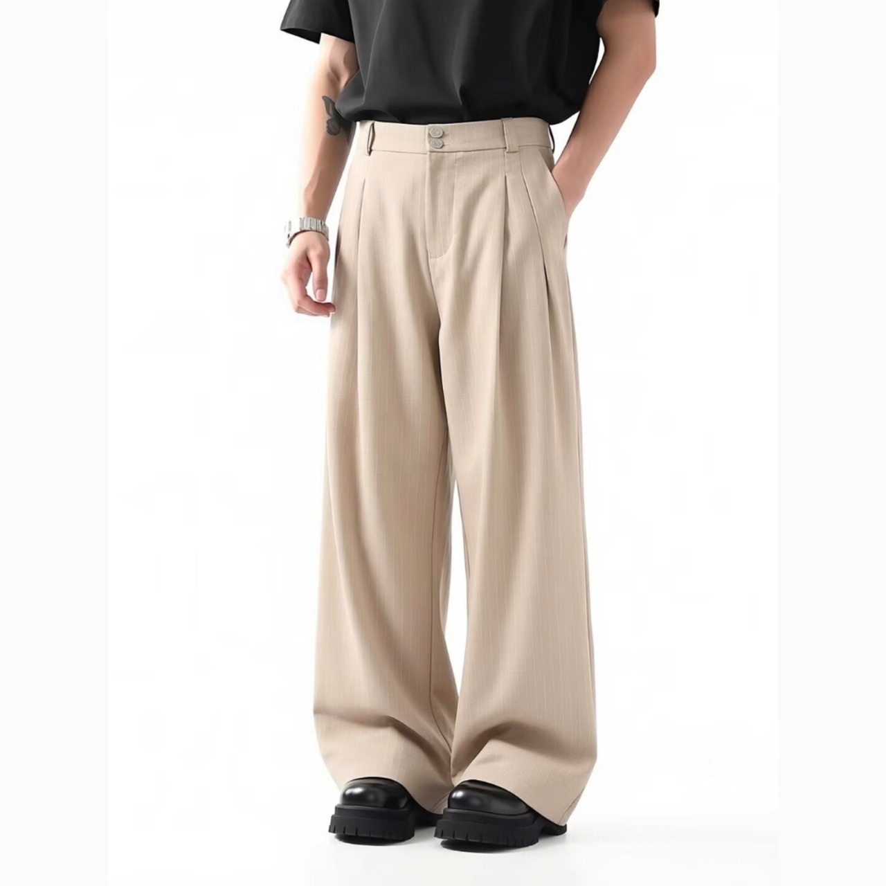 Pinstripe Wide Pants　TB2617・画像7
