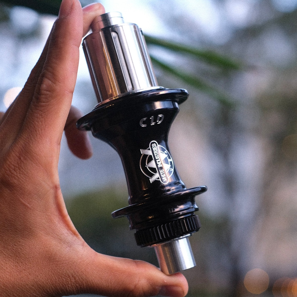 WHITE INDUSTRIES】CLD DISC REAR HUB/12mmTHRU (BLACK) | Humhumhug 