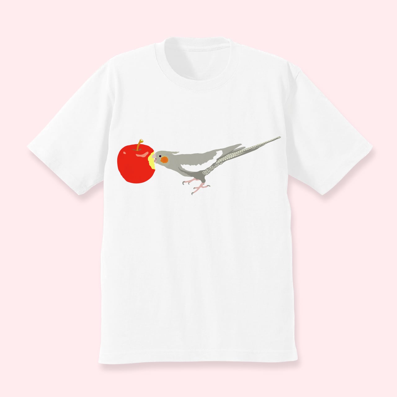 ことりちゃんTシャツ（オカメインコ ノーマル女の子）