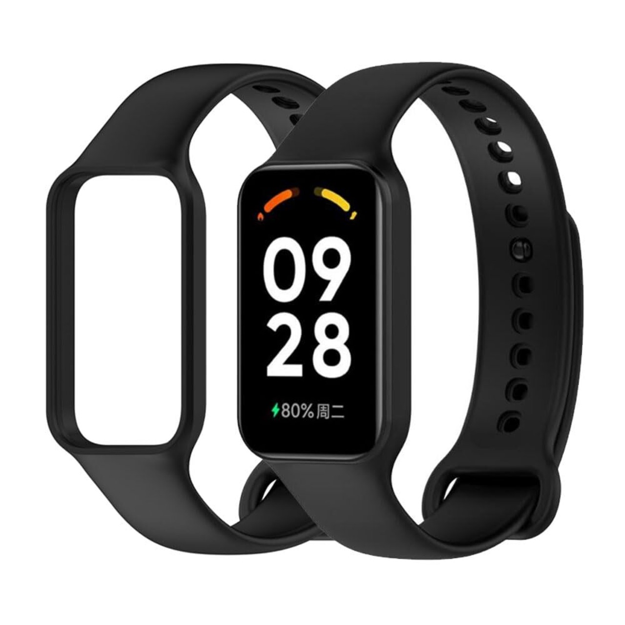 【特価セール】[サムコス] シャオミ Redmi Smart Band 2 交換バンド 2個セット Xiaomi Band 8 Active ...
