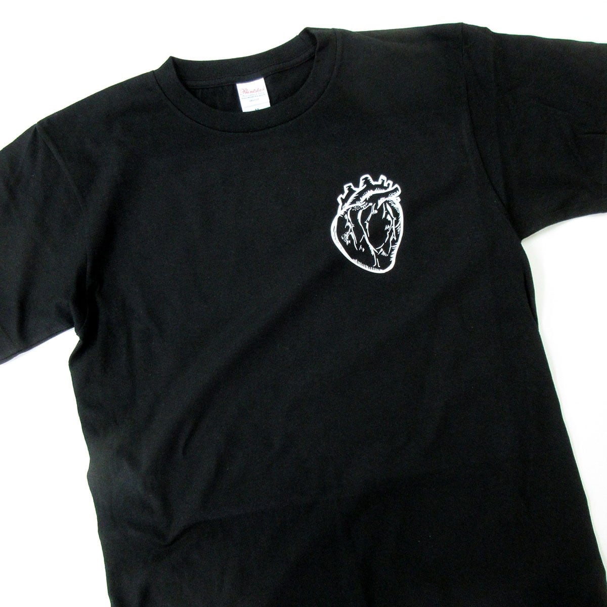 心臓 イラスト 臓器 Tシャツ cl19 クール サブカル ワンポイント