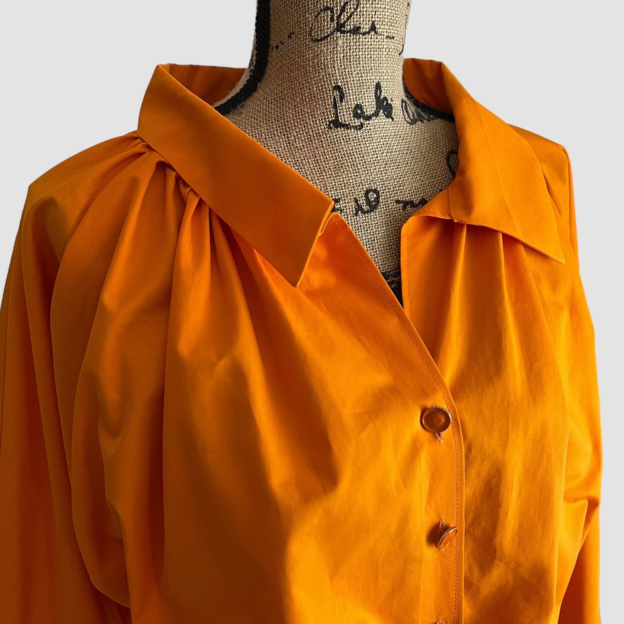 フラワーB ブルーグレイ 【MARNI】バンドカラー プリーツ半袖 シャツ