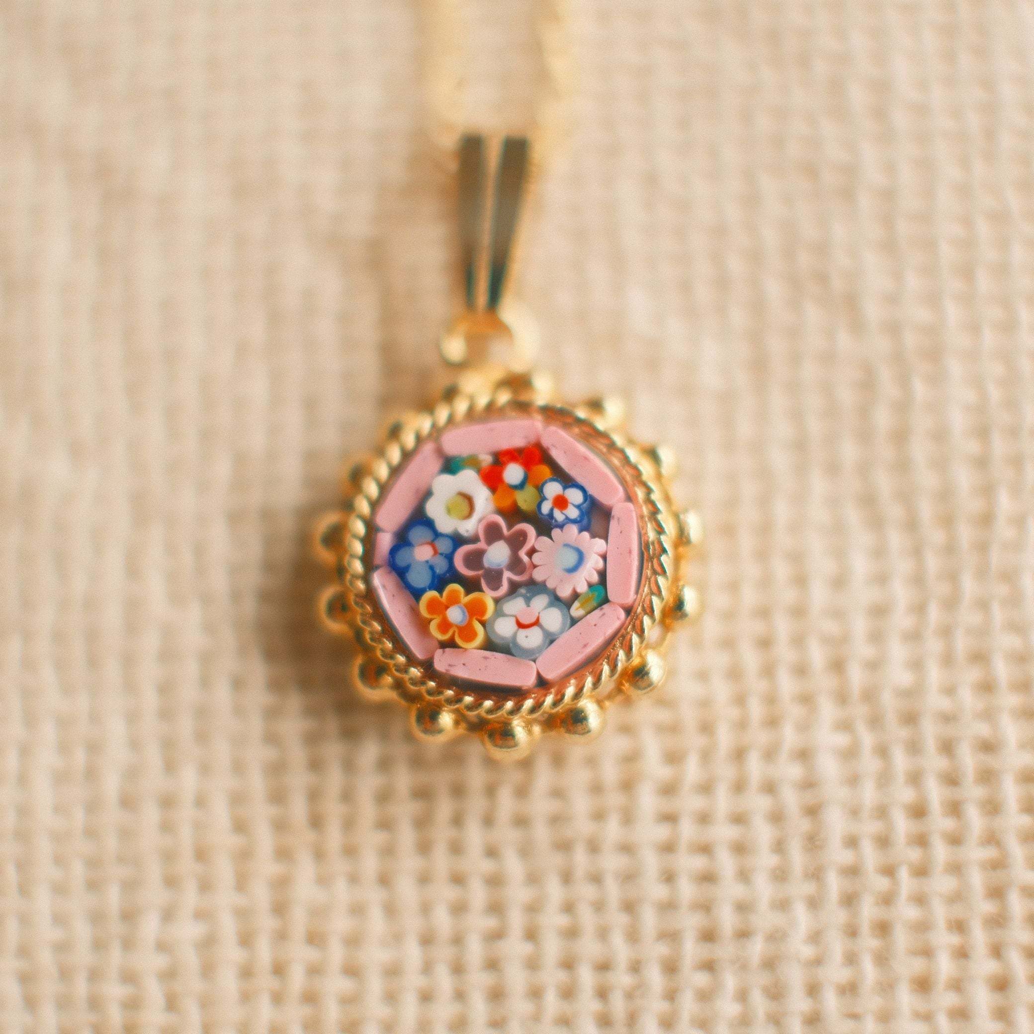 The Continental Collection: マイクロモザイクペンダント "Lucia"