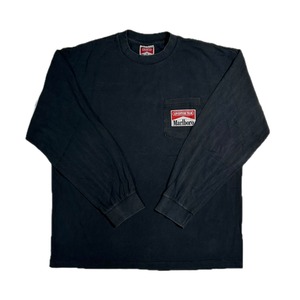 13563 Marlboro マルボロ 長袖Tシャツ 胸ポケット XL
