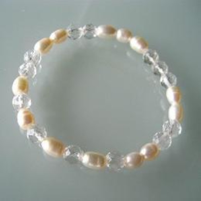 【 レディの魔法 】ホワイトパールとクリスタルブレス