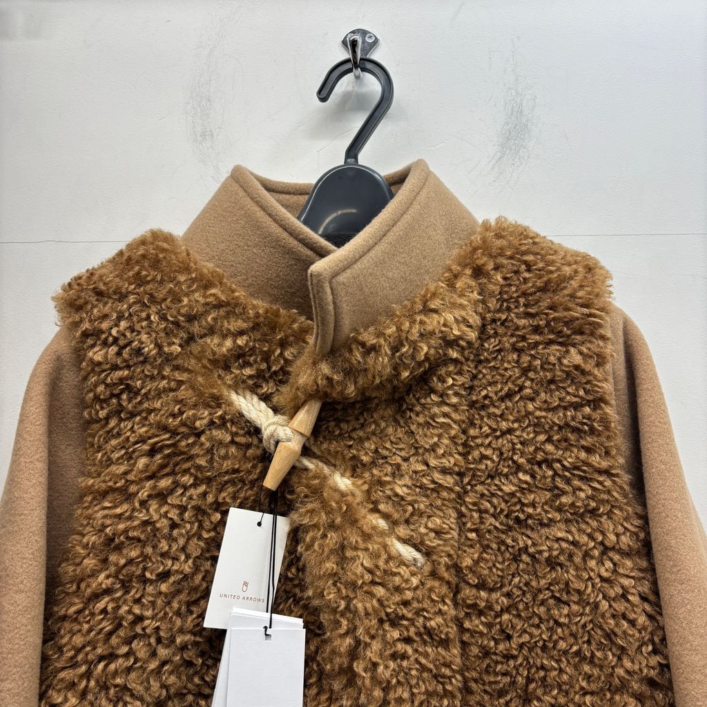 HYKE ハイク 25AW Double Face Faux Sherling Duffle Jacket ダッフル