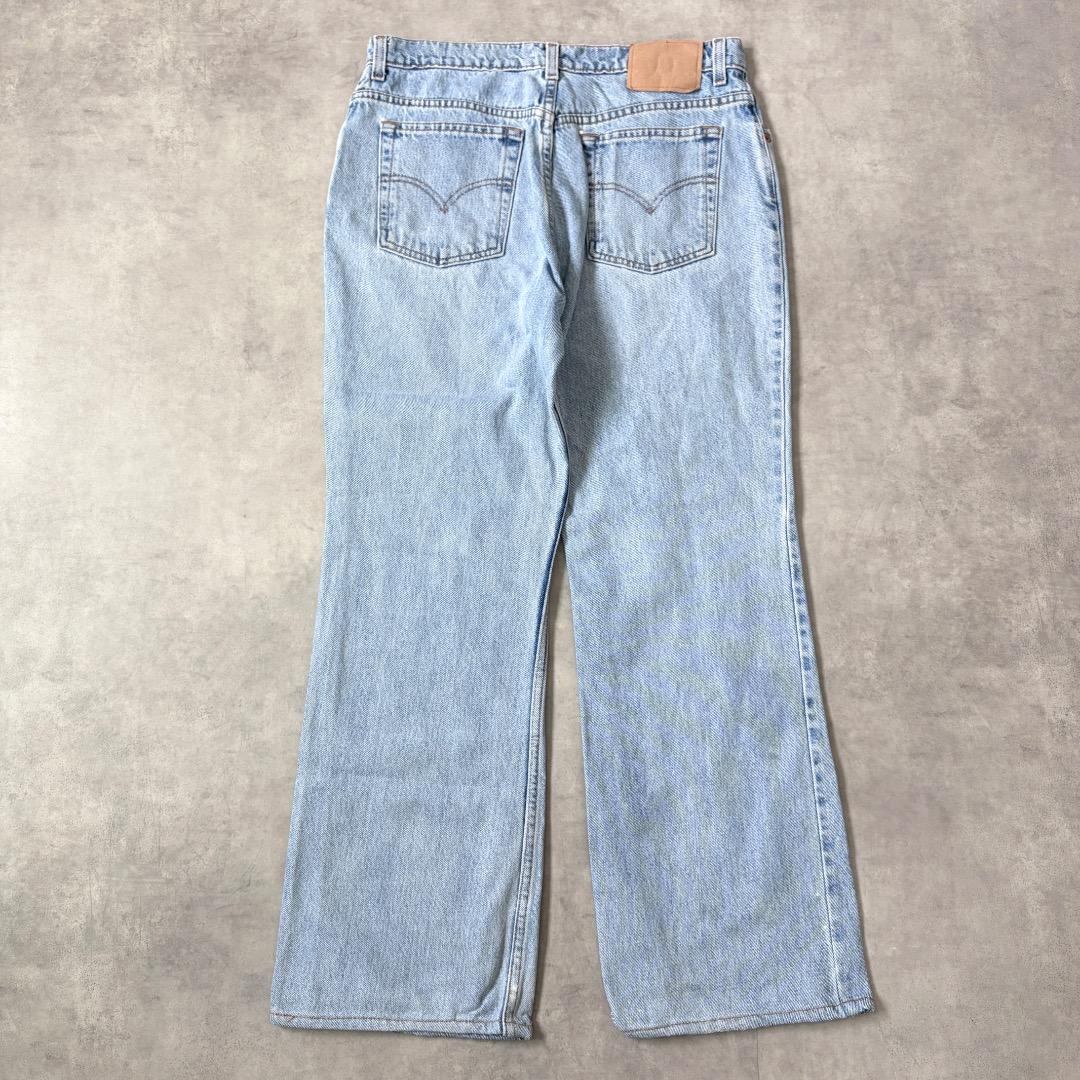リーバイス517 Levis W34 フレアブーツ 青 古着 90s 22100 リーバイス517 Levis W34 フレアブーツ 青 古着 90s 22100 | fuufu
