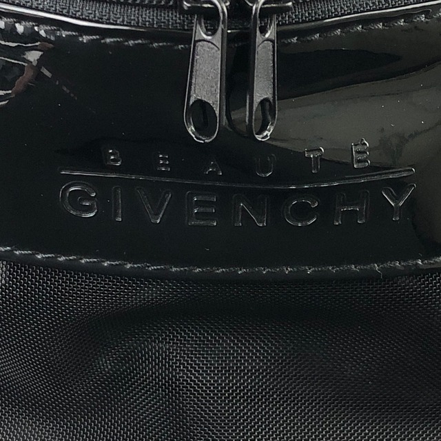 GIVENCHY ジバンシィ　ロゴ　ナイロン×メッシュ　ミニバッグ　リュック   ブラック　vintage　ヴィンテージ　オールド　s3faua