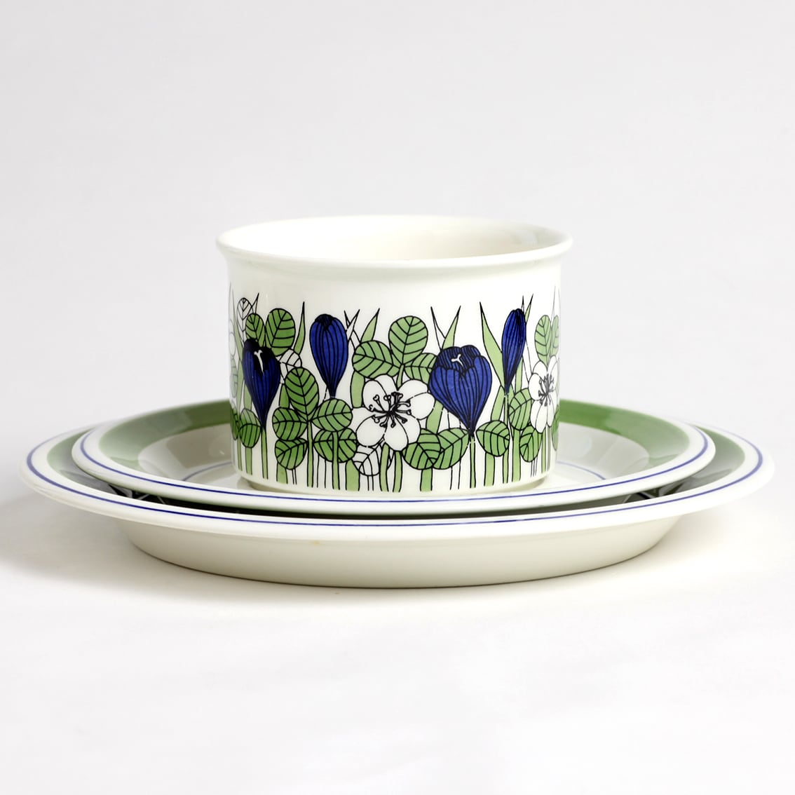 ARABIA アラビア Krokus クロッカス ティーカップ＆ソーサー、195mm