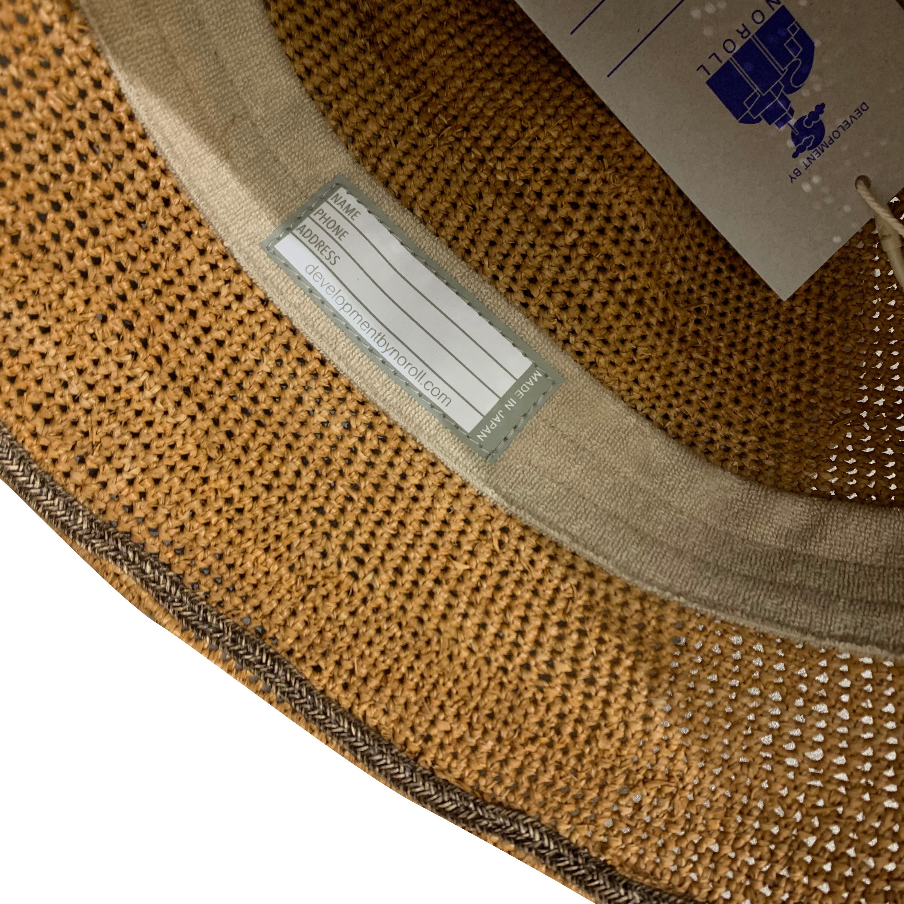 NOROLL / DETOURS RAFFIA HAT -BROWN- | THE NEWAGE CLUB powered by BASE