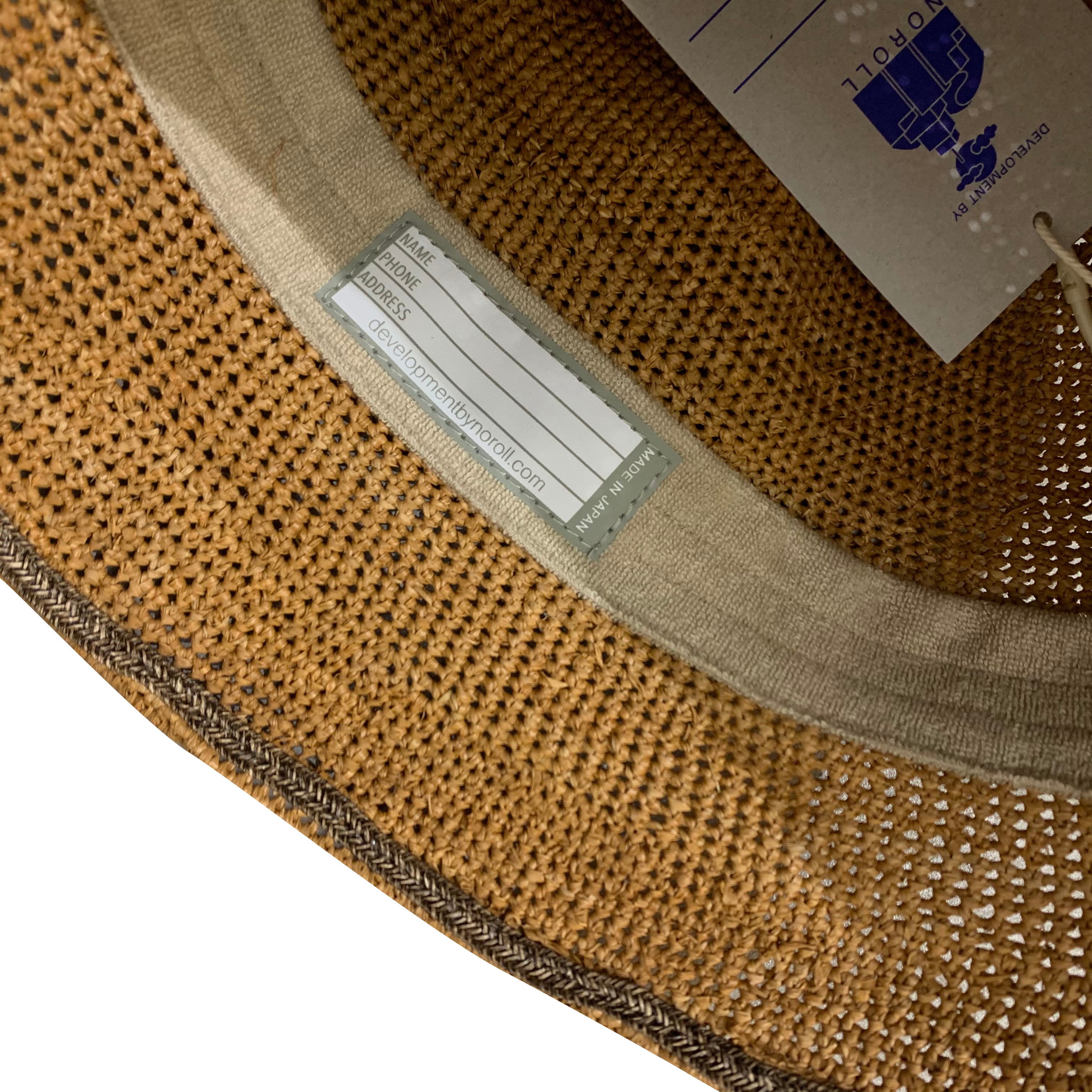 NOROLL / DETOURS RAFFIA HAT -BROWN- | THE NEWAGE CLUB